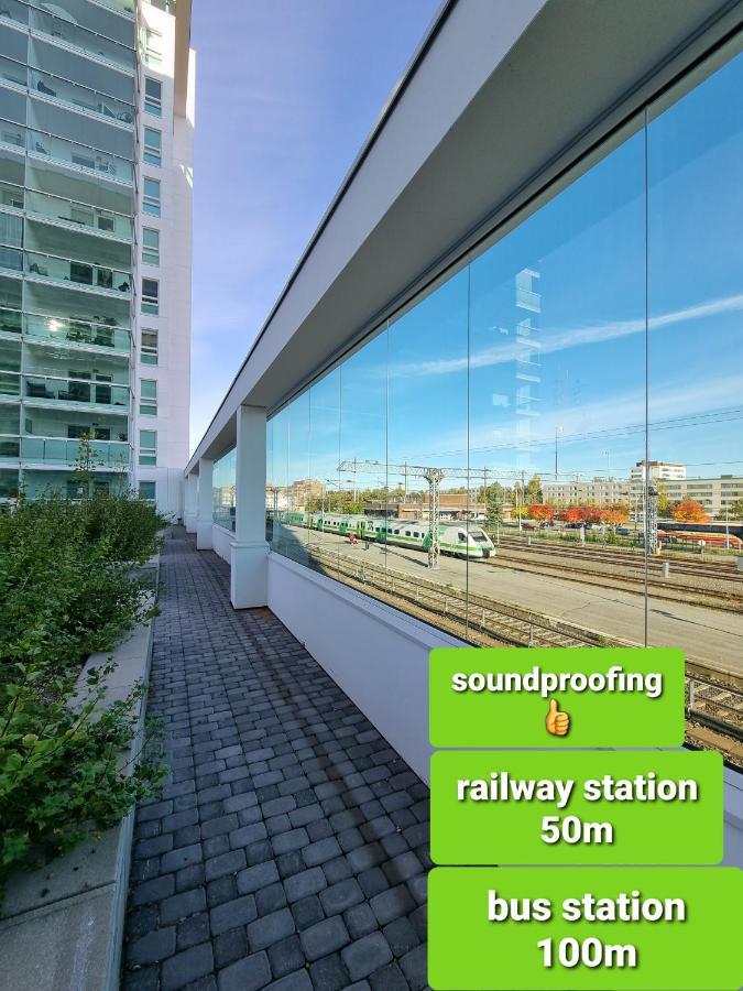 City Center 1R Studio With Perfect View, Parking Oulu Extérieur photo