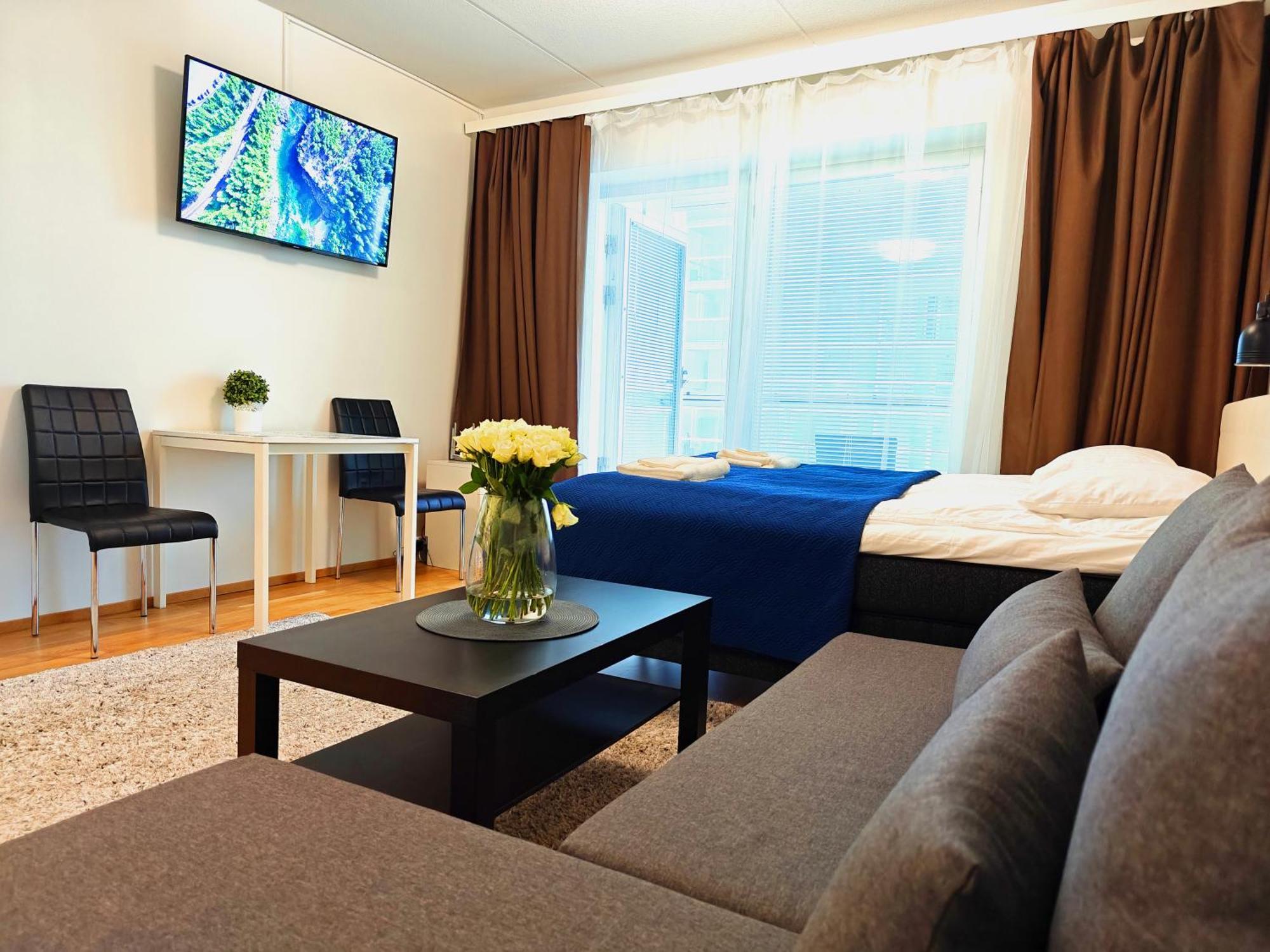 City Center 1R Studio With Perfect View, Parking Oulu Extérieur photo
